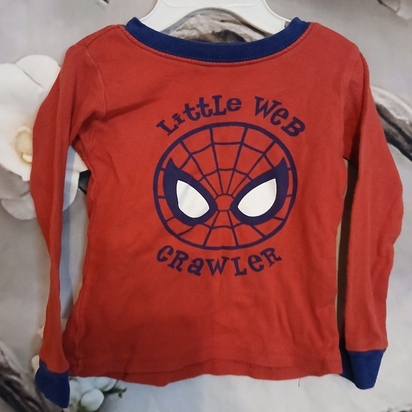 Marvel Other - Marvel Little Web Crawler Long Sleeve Shirt - Red and Blue
